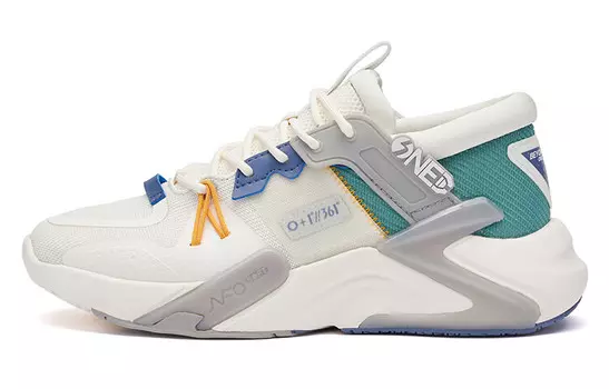 Мужские кроссовки Vast Lifestyle с низким верхом, цвет перьев белый/туманно-синий 361°