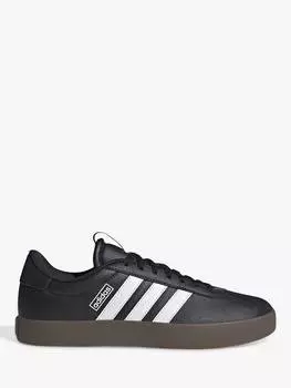 Мужские кроссовки vl court 3.0 adidas, цвет Black/Gum