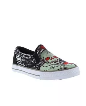 Мужские кроссовки wes slip on Ed Hardy, черный