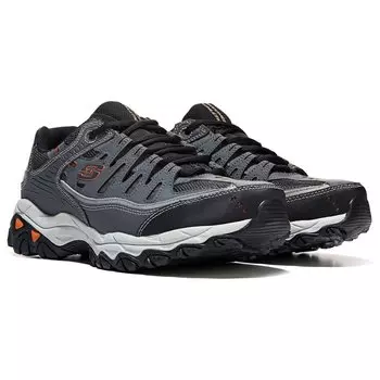 Мужские кроссовки X-Wide из пены с эффектом памяти после ожогов Skechers, серый