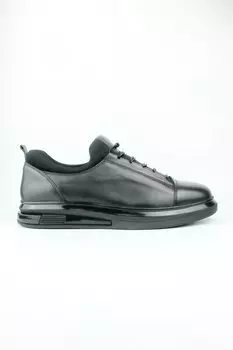 Мужские кроссовки Zoey из натуральной кожи с резиновым шнурком SY Serdar Yeil