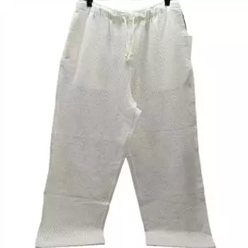 Мужские кружевные брюки Resort в белом цвете Aim Leon Dore