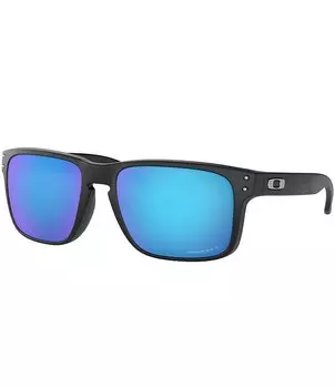 Мужские квадратные солнцезащитные очки Oakley OO9102 Holbrook 57 мм, черный