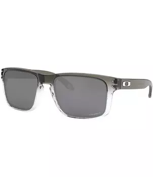 Мужские квадратные солнцезащитные очки Oakley OO9102 Holbrook 57 мм, серый