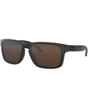 Мужские квадратные солнцезащитные очки Oakley OO9102 Holbrook 57 мм, черный