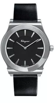 Мужские кварцевые часы Ferragamo 1898 Slim 41 мм Salvatore Ferragamo, черный