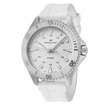 Мужские кварцевые часы Hamilton Khaki Navy 37 мм