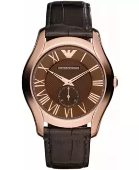 Мужские кварцевые часы из нержавеющей стали Emporio Armani, розовый