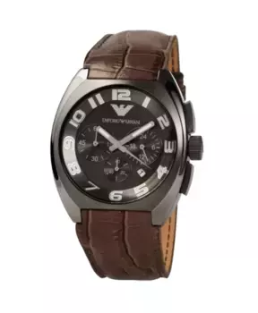 Мужские кварцевые часы из нержавеющей стали. Emporio Armani, серый