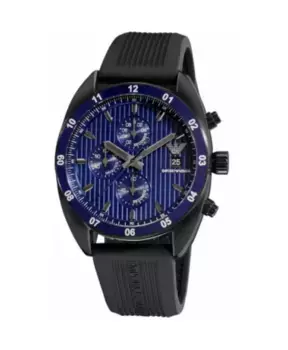 Мужские кварцевые часы из нержавеющей стали. Emporio Armani, черный