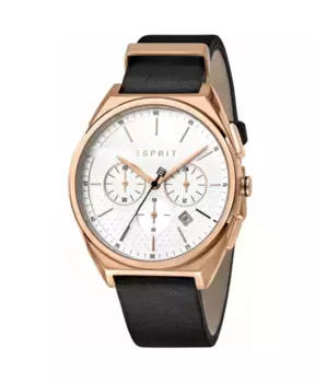 Мужские кварцевые часы из нержавеющей стали Esprit, розовый