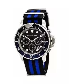 Мужские кварцевые часы из нержавеющей стали Michael Kors, мультиколор