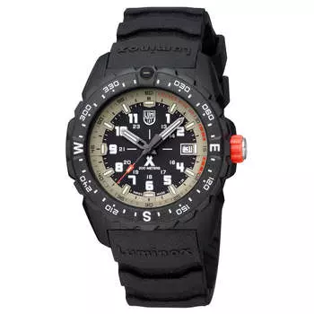 Мужские кварцевые часы Luminox Bear Gyrlls Mountain 43 мм XB.3731, черный