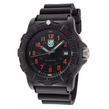 Мужские кварцевые часы Luminox Manta Ray Carbonoxmm, черный