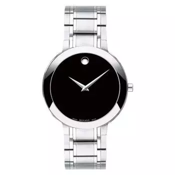 Мужские кварцевые часы Movado Stiri 40 мм 0607277, серебряный