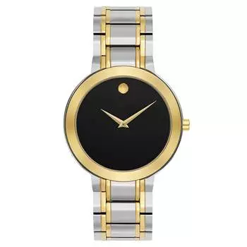 Мужские кварцевые часы Movado Stiri 40 мм, черный