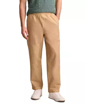 Мужские льняные брюки на резинке Lucky Brand, белый