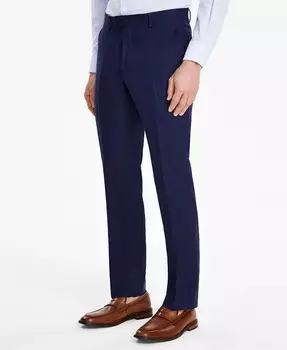 Мужские льняные брюки современного кроя Tommy Hilfiger, синий