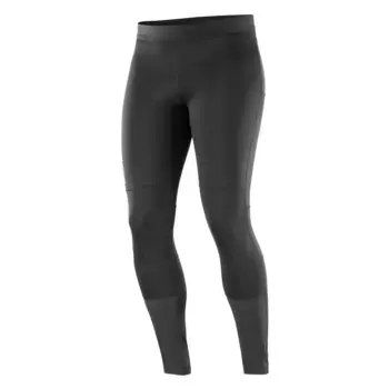 Мужские леггинсы для кросс-бега Salomon, чёрный