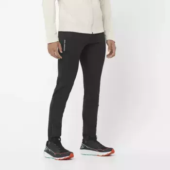 Мужские леггинсы Salomon Gore-Tex Infinium Windstopper, черный