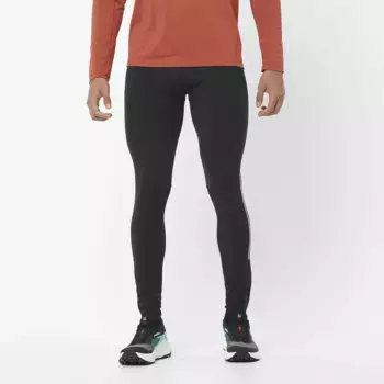 Мужские леггинсы Salomon Sense Aero Stow, черный