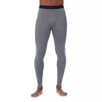 Мужские легкие брюки из модала Cuddl DudsCore Performance Base Layer, цвет Charcoal Heather