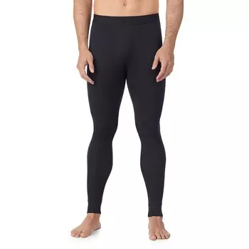 Мужские легкие брюки из модала Cuddl DudsCore Performance Base Layer, черный