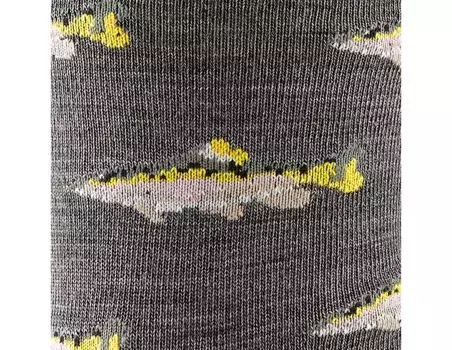 Мужские легкие носки для экипажа Darn Tough Spey Fly, серо-коричневый