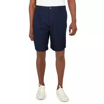 Мужские легкие повседневные шорты со средней посадкой Polo Ralph Lauren, темно-синий