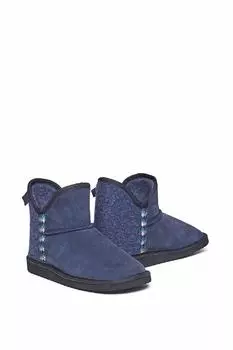 Мужские легкие замшевые тапочки 'Kalter' Moshulu, синий