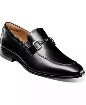 Мужские лоферы без шнуровки Conetta Moc Toe Bit Florsheim, черный