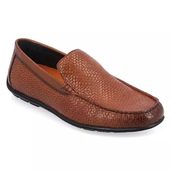 Мужские лоферы Carter Moc Toe Thomas & Vine, цвет cognac