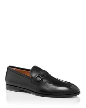 Мужские лоферы Ferragamo Florio Venice из мягкой кожи, черный