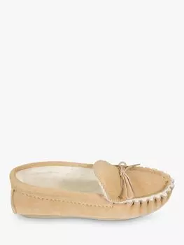 Мужские лоферы-мокасины из овчины Celtic & Co., кэмел