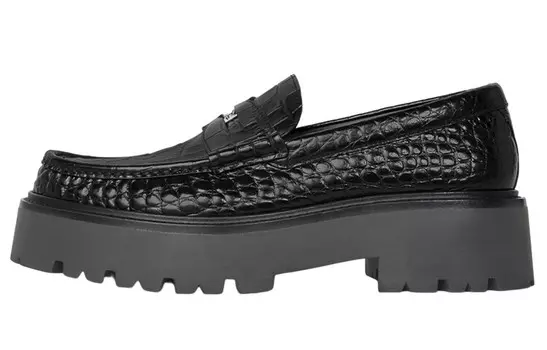 Мужские лоферы на платформе Celine, черный