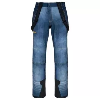 Мужские лыжные брюки из софтшелла Kilpi JEANSO-M, цвет blau