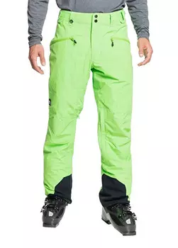Мужские лыжные сноубордические брюки Boundry Quiksilver, зеленый