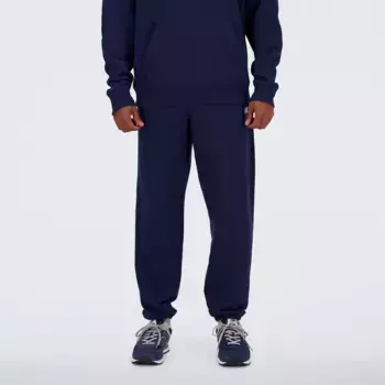 Мужские махровые брюки New Balance, тёмно-синий
