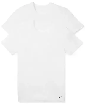 Мужские майки Essential Cotton Stretch с технологией Dri-FIT, 2 шт Nike, белый
