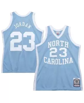 Мужские майки майкла джордана carolina blue north carolina tar heels 1983-84 authentic throwback college jersey Mitchell & Ness, мульти