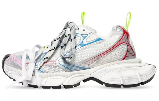 Мужские массивные кроссовки Balenciaga 3XL, белый/синий/красный