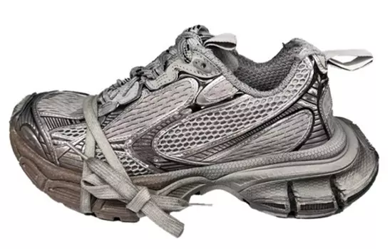 Мужские массивные кроссовки Balenciaga 3XL, темно-серый