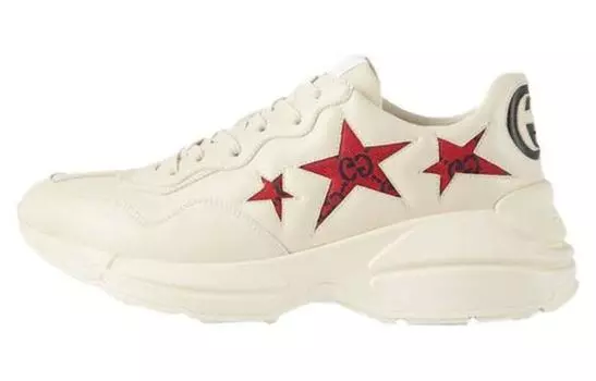 Кроссовки GUCCI Rhyton Chunky Sneakers Men Low-Top White