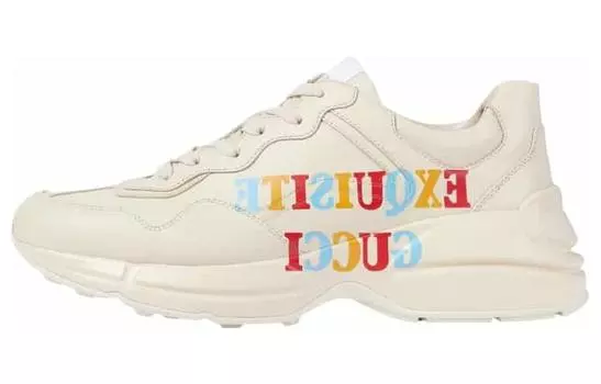 Кроссовки GUCCI Logo-print Low-top Sneakers