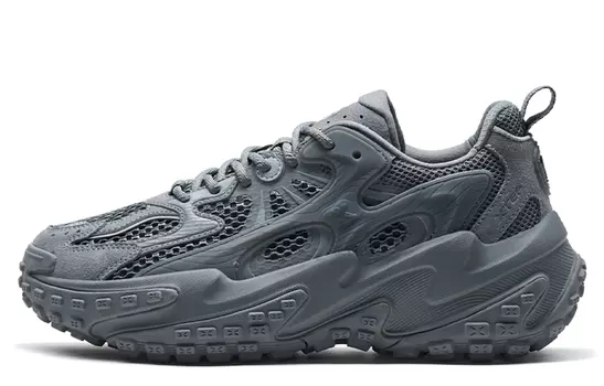 Мужские массивные кроссовки XTEP Shanhai Collection, Дымчато-серый/Обычный серый