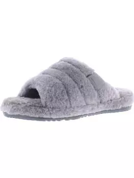 Мужские меховые шлепанцы Fluff You UGG, цвет Metal