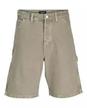 Мужские мешковатые джинсовые шорты-бермуды Jack & Jones, зеленый