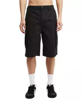 Мужские мешковатые шорты карго COTTON ON, черный