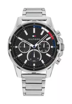 Мужские многофункциональные часы Mason 1791936 TOMMY HILFIGER, серебро