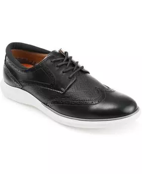 Мужские модельные туфли дерби Savage с тиснением Wingtip Thomas & Vine